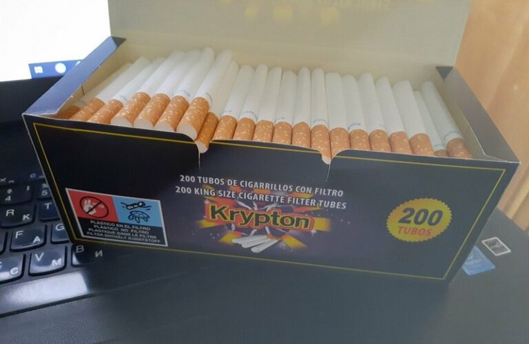 Обзор сигаретных гильз «Krypton» из Испании