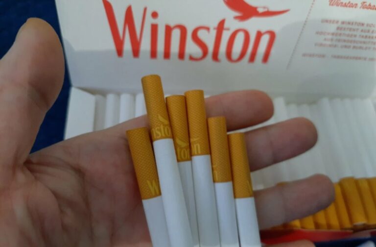 Сигаретные гильзы из Германии под брендом «Winston»