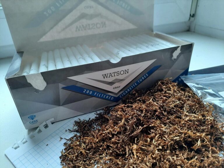 Watson Gray – сигаретные гильзы из Турции с фильтром типа Parliament