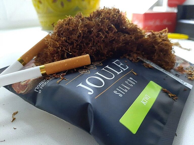 Новинка из Погара — сигаретный табак Joule со вкусом киви
