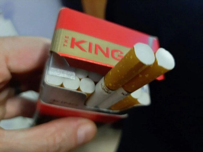 Болгарские сигареты King для внутреннего рынка Египта