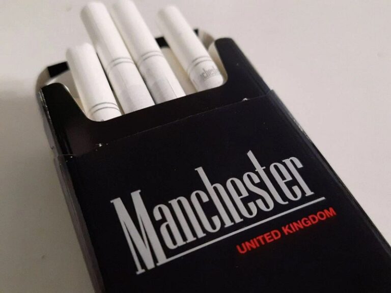Арабские сигареты Manchester черный в формате King Size