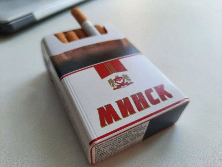 Сигареты «Минск» из Беларуси