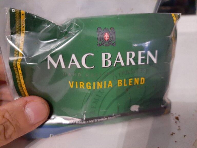 Табак Mac Baren в кисетах из Дании