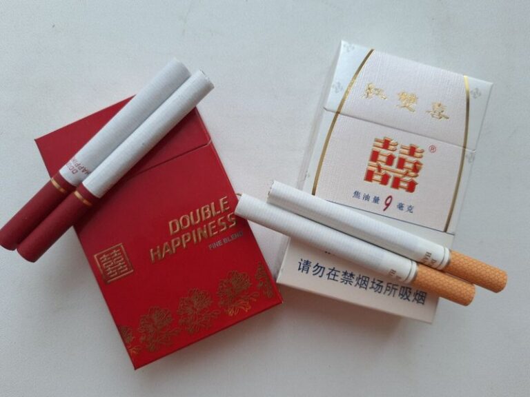 Сигареты Double Happiness — «Двойное счастье»